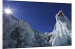 Ice climbing in the Bernese Oberland, Swiss Alps by Anonymous