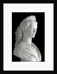Bust of Elisabeth (Sisi) of Wittelsbach, Marble sculpture by Anonymous