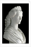 Bust of Elisabeth (Sisi) of Wittelsbach, Marble sculpture by Anonymous