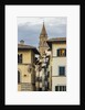 The Sdrucciolo (street) dei Pitti and the bell-tower of the Chiesa (church) di Santo Spirito by Anonymous