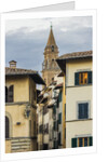The Sdrucciolo (street) dei Pitti and the bell-tower of the Chiesa (church) di Santo Spirito by Anonymous