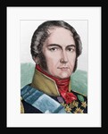 Leopold I of Belgium (1790-1865). The first King of the Belgians (1831-1865). Engraving. Colored. by Anonymous