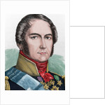 Leopold I of Belgium (1790-1865). The first King of the Belgians (1831-1865). Engraving. Colored. by Anonymous