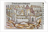 Toledo. Spanish city. Engraving. 15th century. by Anonymous