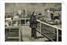 PASTEUR, Louis (1822-1895). Pasteur observes the effects of inoculation of rabies virus. by Anonymous