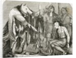 Indians. Iroquois and Chippewa doctors. USA. by Anonymous