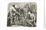 Indians. Iroquois and Chippewa doctors. USA. by Anonymous