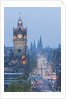 Princess street view from Calton Hill by Anonymous