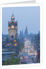 Princess street view from Calton Hill by Anonymous