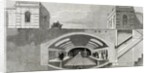 Section of a London Underground station. England. Engraving from "L'Univers IllustrÃƒÂ©." Late ninetee by Anonymous