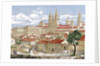 Spain. Galicia. Santiago de Compostela. Engraving. by Anonymous