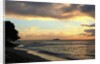 Sandy Lane beach at sunset by Anonymous