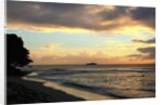 Sandy Lane beach at sunset by Anonymous