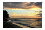 Sandy Lane beach at sunset by Anonymous