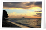 Sandy Lane beach at sunset by Anonymous