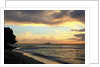 Sandy Lane beach at sunset by Anonymous