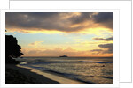 Sandy Lane beach at sunset by Anonymous