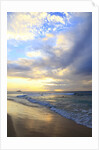 Sandy Lane beach at sunset by Anonymous