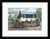 Horse-drawn omnibus. by Anonymous