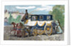 Horse-drawn omnibus. by Anonymous