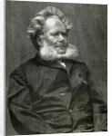 Ibsen, Henrik (1828-1906). Norwegian writer. by Anonymous