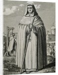 Saint Peter Armengol (1238-1304). Spanish Mercedary monk. Engraving. by Anonymous