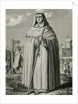 Saint Peter Armengol (1238-1304). Spanish Mercedary monk. Engraving. by Anonymous