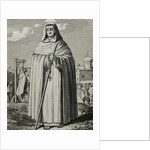 Saint Peter Armengol (1238-1304). Spanish Mercedary monk. Engraving. by Anonymous