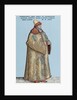 Sigismund von Herberstein (1486-1566). Engraving. Colored. by Anonymous