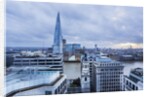 The Thames river and The Shard (Renzo Piano architect) from The Monument by Anonymous