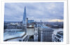 The Thames river and The Shard (Renzo Piano architect) from The Monument by Anonymous