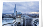The Thames river and The Shard (Renzo Piano architect) from The Monument by Anonymous