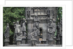 Detail of sculpture on Kranner's fountain in Prague by Anonymous