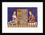 Women playing backgammon, 1283 by Anonymous