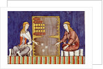 Women playing backgammon, 1283 by Anonymous