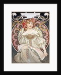 Calendar Illustration by Alphonse Mucha