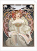Calendar Illustration by Alphonse Mucha