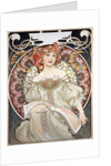 Calendar Illustration by Alphonse Mucha