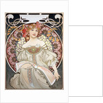 Calendar Illustration by Alphonse Mucha