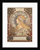Poster illustration by Alphonse Mucha for La Plume
