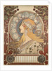 Poster illustration by Alphonse Mucha for La Plume