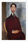 Portrait of Leopold Zborowski by Amedeo Modigliani