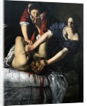 Judith and Holofernes - Painting by Artemesia Gentileschi