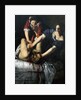 Judith and Holofernes - Painting by Artemesia Gentileschi