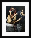 Judith and Holofernes - Painting by Artemesia Gentileschi