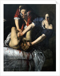 Judith and Holofernes - Painting by Artemesia Gentileschi
