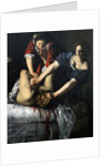 Judith and Holofernes - Painting by Artemesia Gentileschi