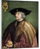 Portrait of Maximilian I of Austria by Albrecht Dürer