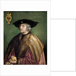 Portrait of Maximilian I of Austria by Albrecht Dürer