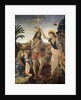 Baptism of Christ by Leonardo da Vinci and Andrea del Verrocchio by Anonymous